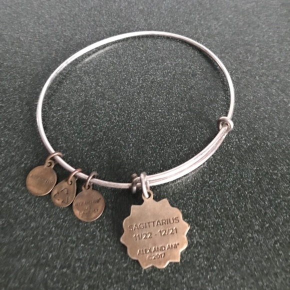 Alex and Ani Expandable Wire Bracelet Sagittarius 2017 - Picture 6 of 16